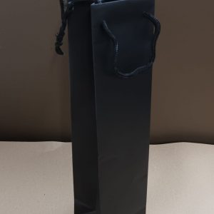 Black Paper bottle bag